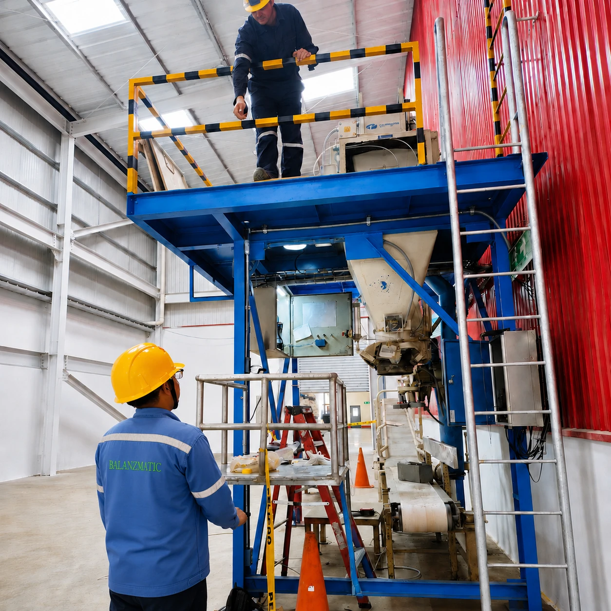 Proyecto de tolva industrial BALANZMATIC